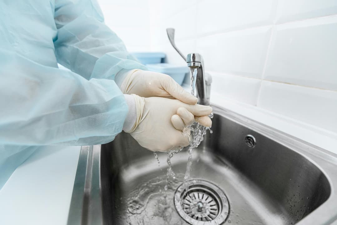 Hospital – Central Kitchen Plumbing Installation & Medical-Grade Drainage